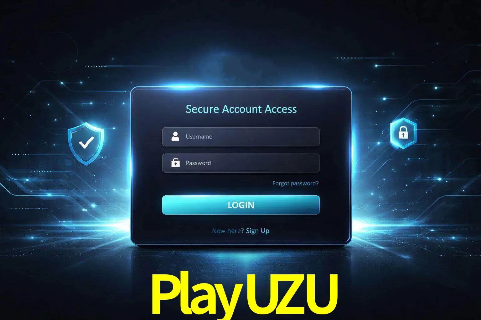Pantalla de inicio de sesión de cuenta PlayUZU para usuarios en México